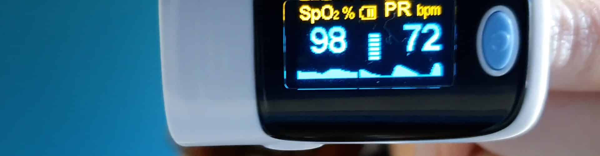 saturatie meten op vinger