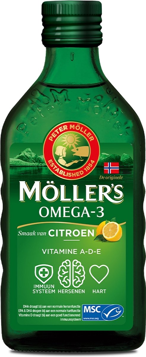 Möller's Levertraan Omega-3