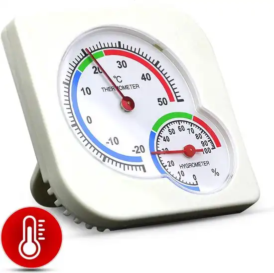 Professor Q Thermometer/Hygrometer Analoog
