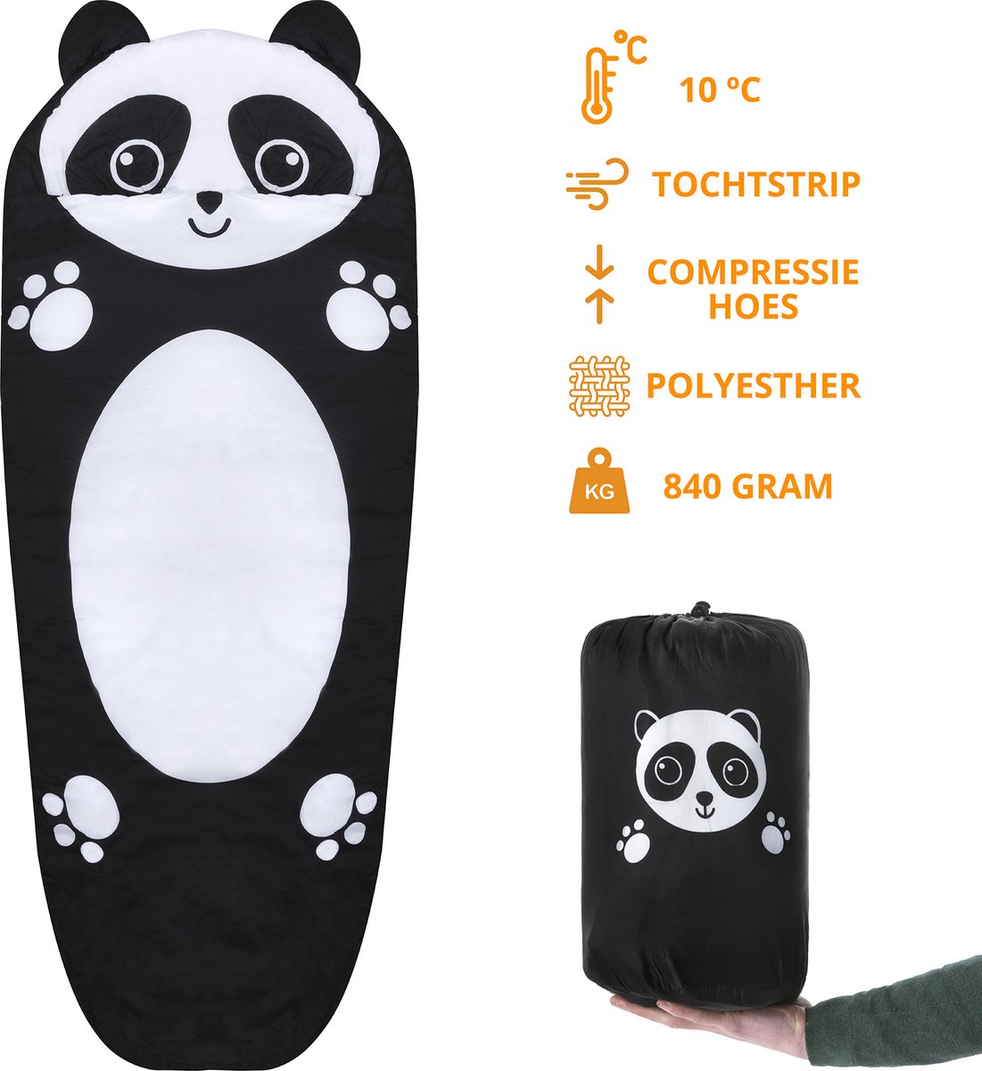 Dutch Mountains Kinderslaapzak Panda