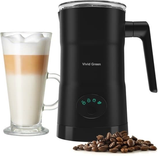 Vivid Green Melkopschuimer