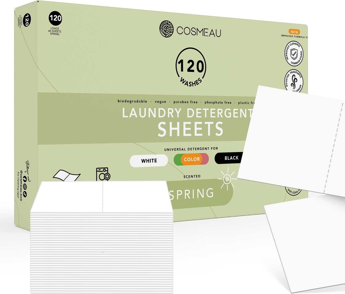 Cosmeau Wasmiddel Wasstrips