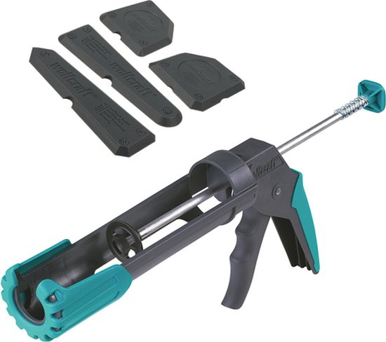 Wolfcraft Kitspuit set met Kitstrijker
