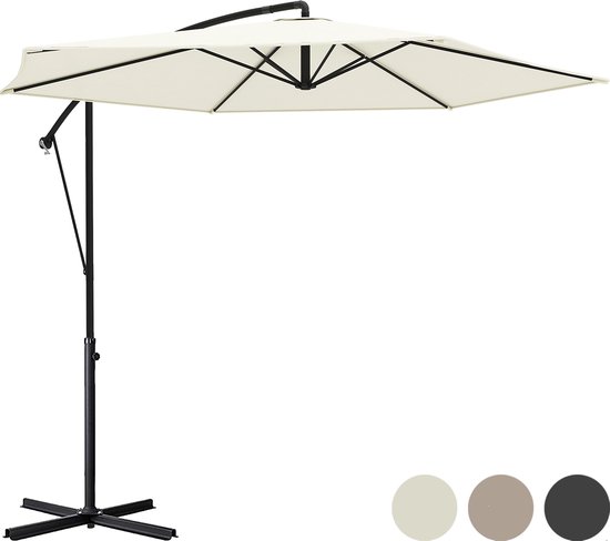 LifeGoods Zweefparasol Waterdicht