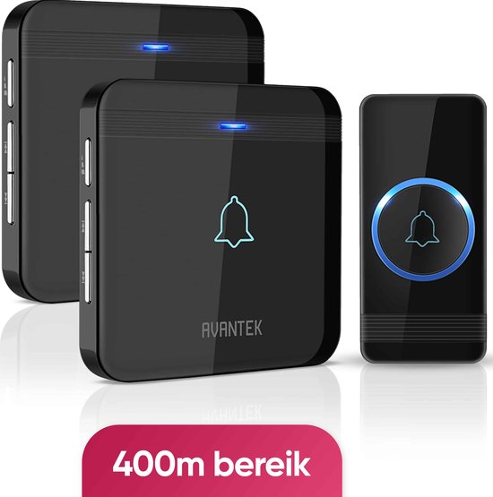 AVANTEK Draadloze Deurbel