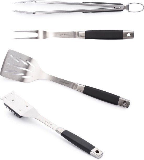 Rosmarino Blacksmith 4-delige BBQ-set