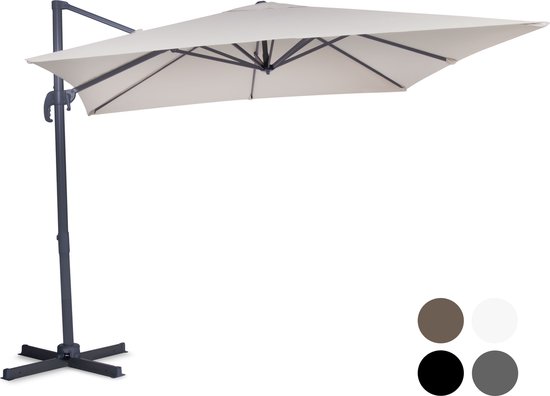 VONROC Premium Zweefparasol Pisogne