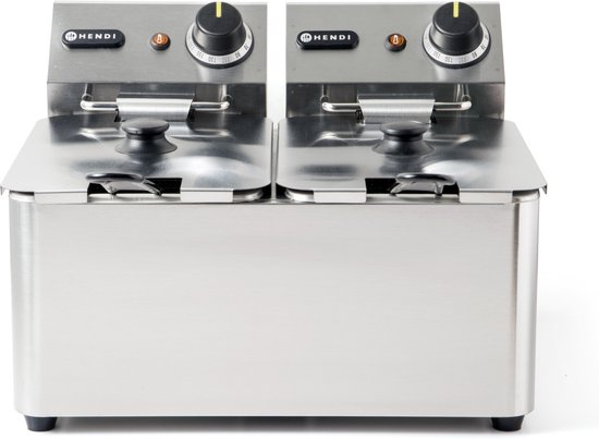 Hendi 2x4L Frituurpan