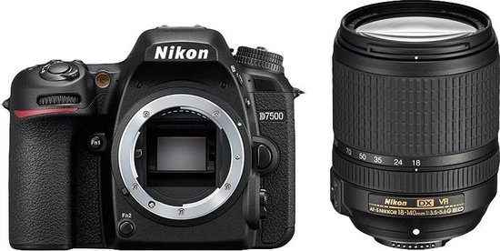 Nikon D7500 + 18-140mm VR Lens