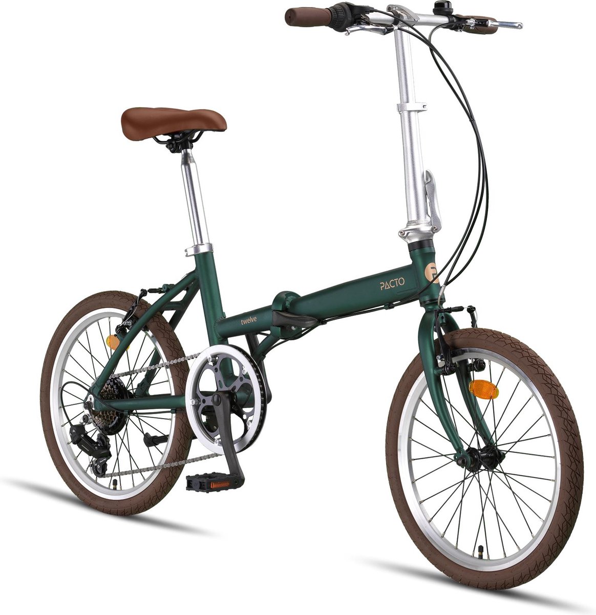 PACTO Twelve Folding Bike Green