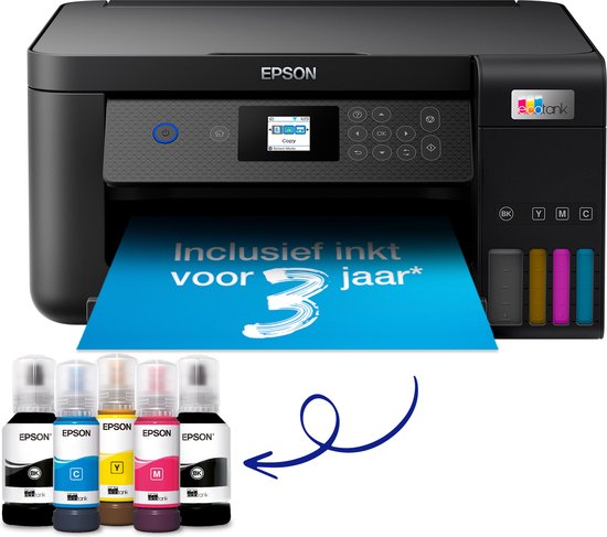 Epson EcoTank - Inclusief 3 Jaar Inkt