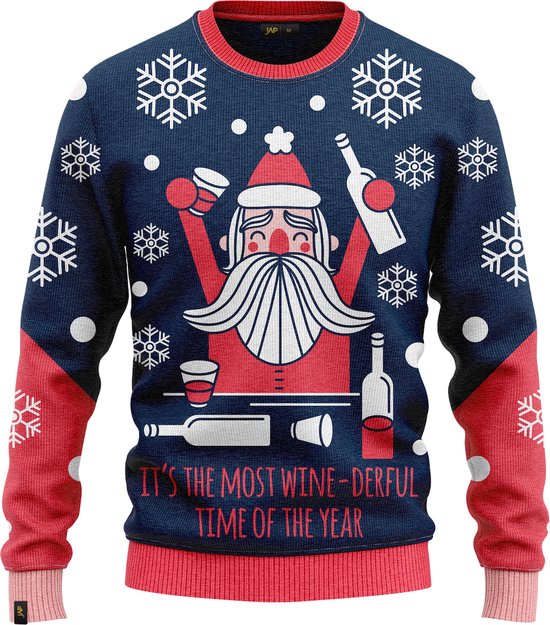 JAP Kersttrui Wine-derful