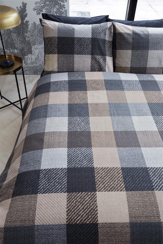 Beddinghouse Beckett Dekbedovertrek Flanel