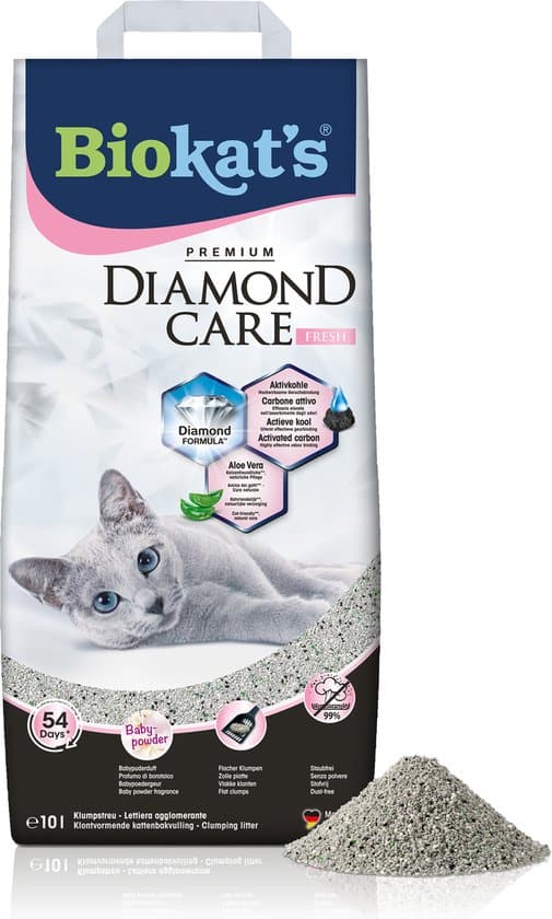 Biokat's Diamond Care Fresh Kattenbakvulling
