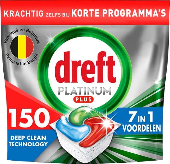 Dreft Platinum Plus All In One Vaatwasmiddel