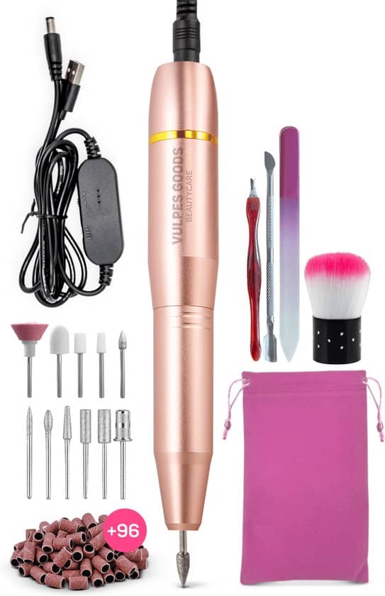 Vulpes Goods BeautyCare Elektrische Nagelvijl
