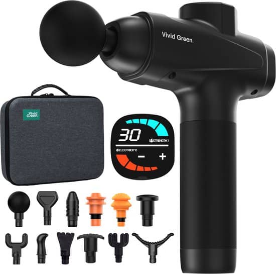 Vivid Green Massage Gun