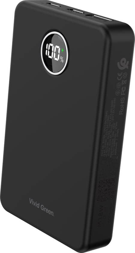Vivid Green Draadloze Powerbank