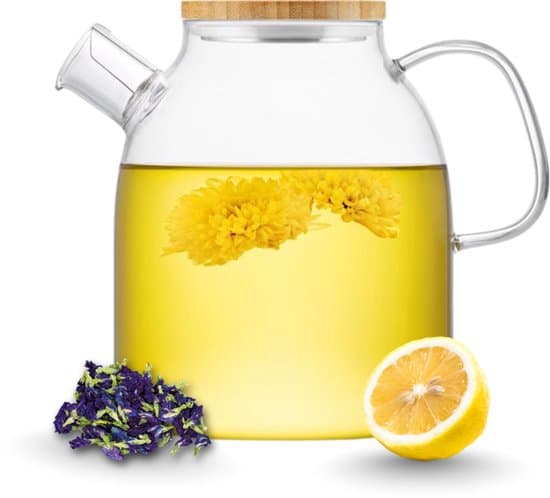 Greenky Glazen Theepot