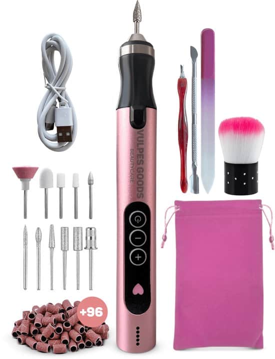 Vulpes Goods BeautyCare Elektrische Nagelvijl