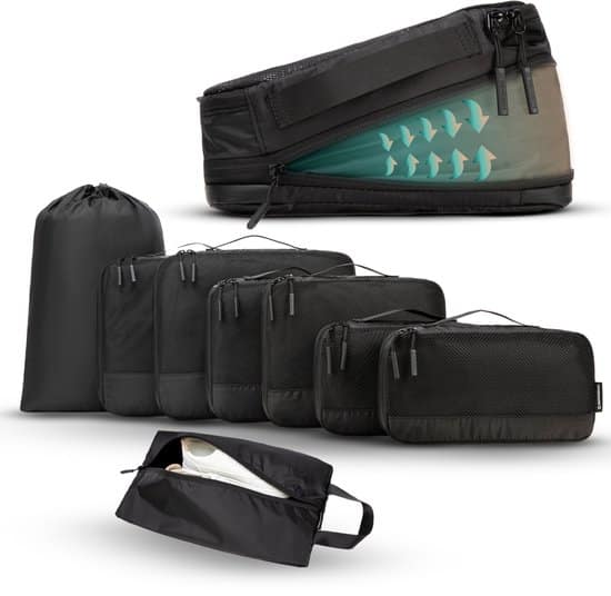 Remodius Compression Packing Cubes Set