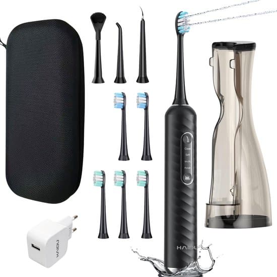 HAIDU Elektrische Tandenborstel met Waterflosser