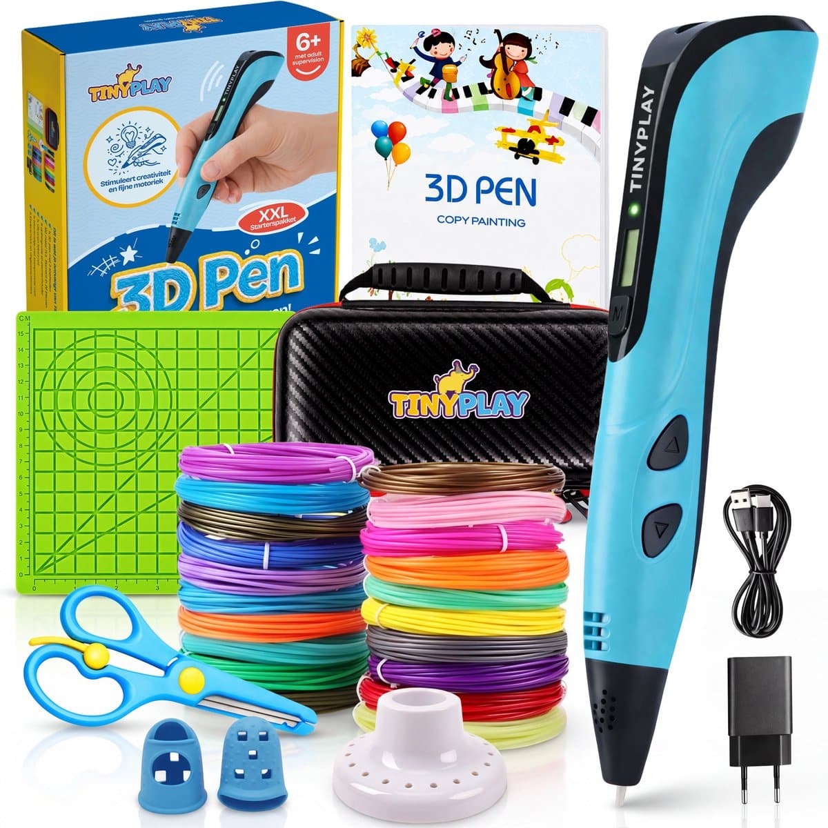 TinyPlay 3D Pen Starterspakket XXL