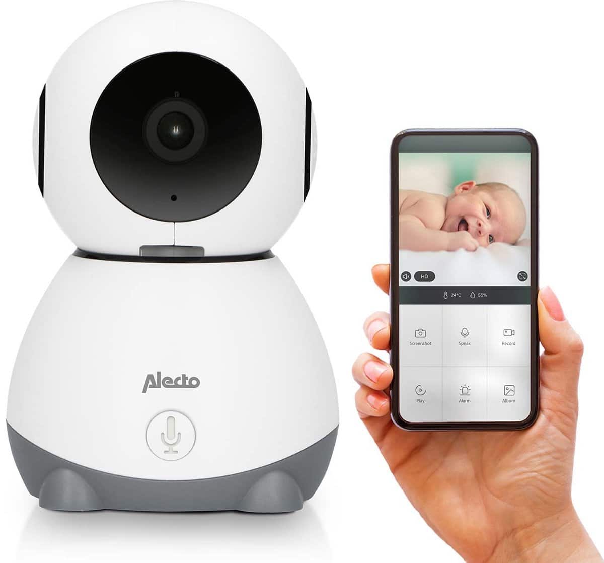 Alecto SmartBaby10 Wifi Babyfoon