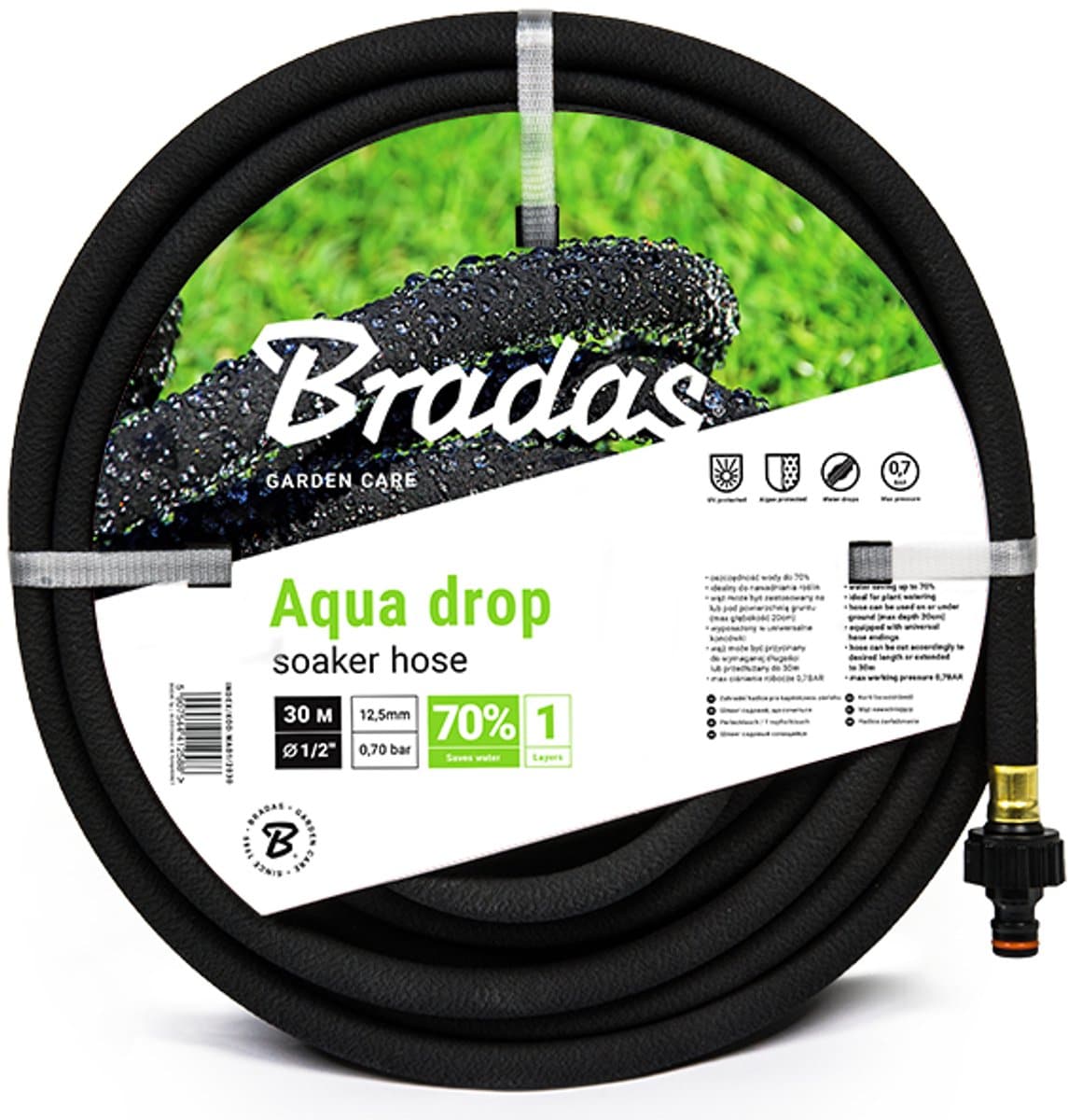 Bradas AQUA-DROP Druppelslang Set 30 meter