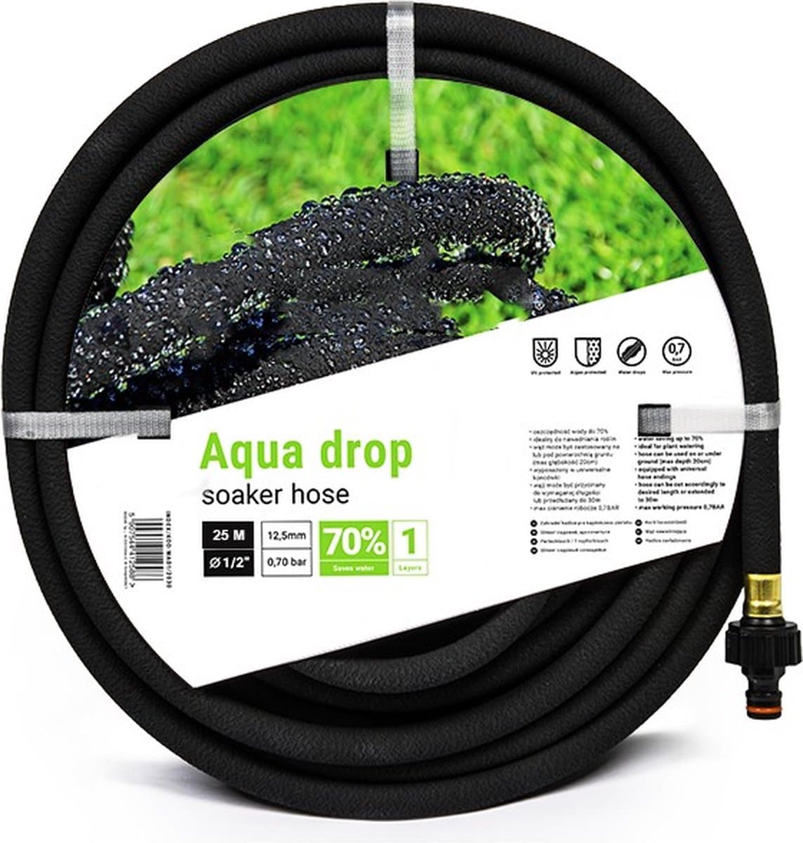 Bradas AQUA-DROP Zweetslang 25 meter