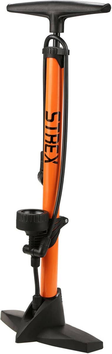 Strex Fietspomp met Drukmeter