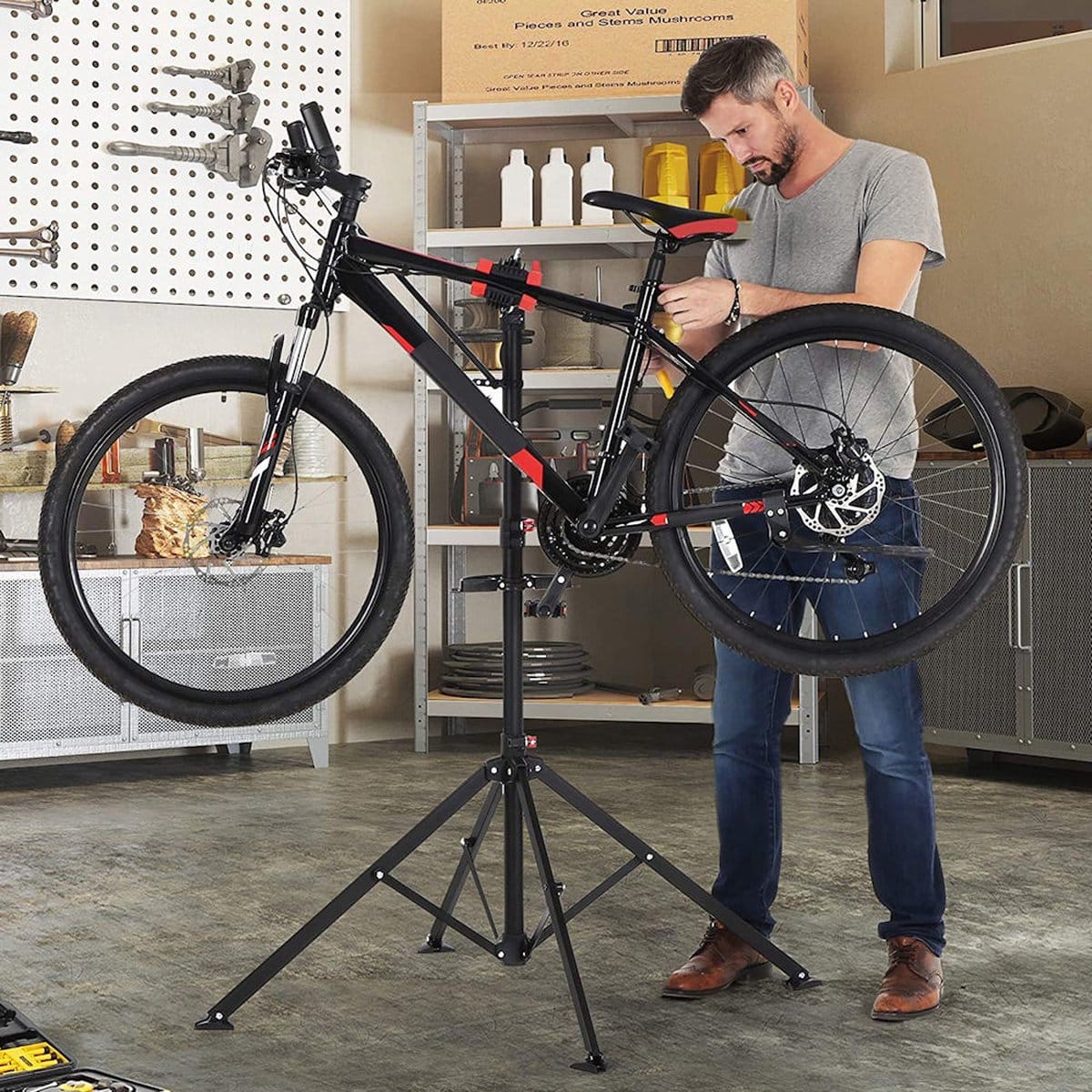 Decopatent Montagestandaard Fiets 360 Draaibaar