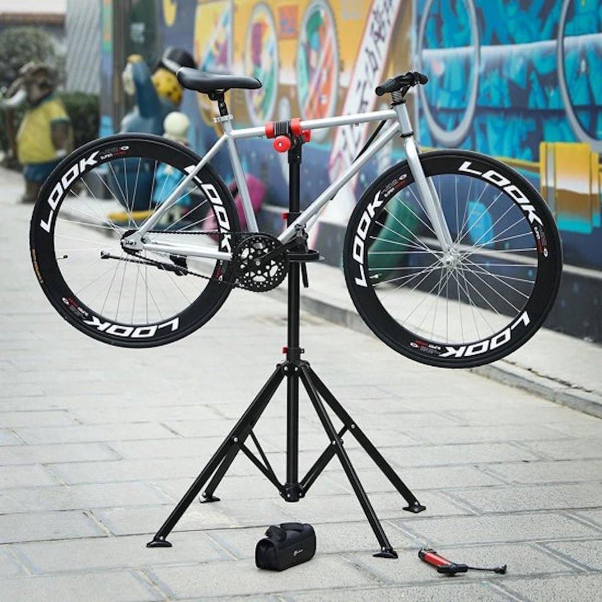 Songmics Sterke Fiets Montagestandaard