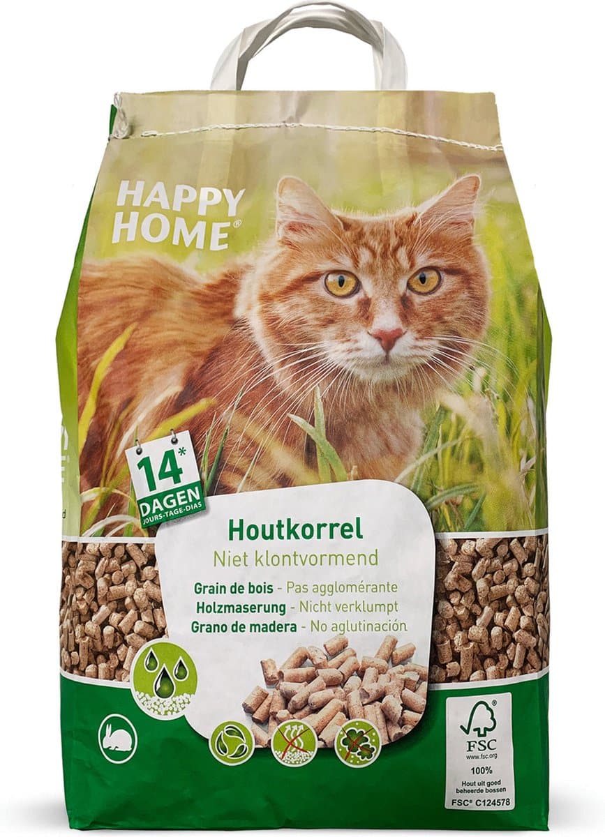 Happy Home Natural Houtkorrel