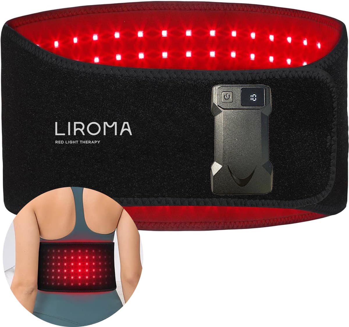 Liroma Infrarood Rugband