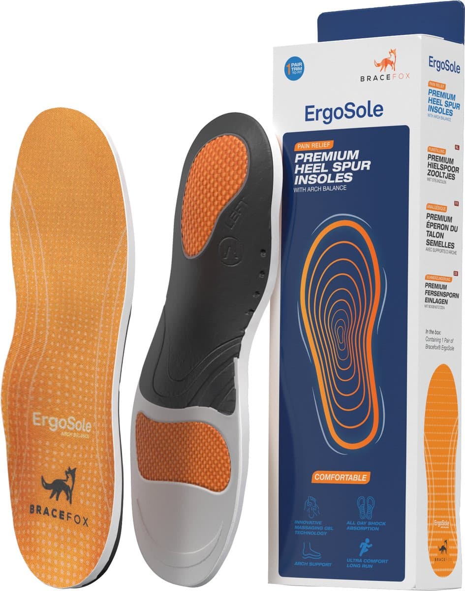 Bracefox Medische Inlegzolen ErgoSole