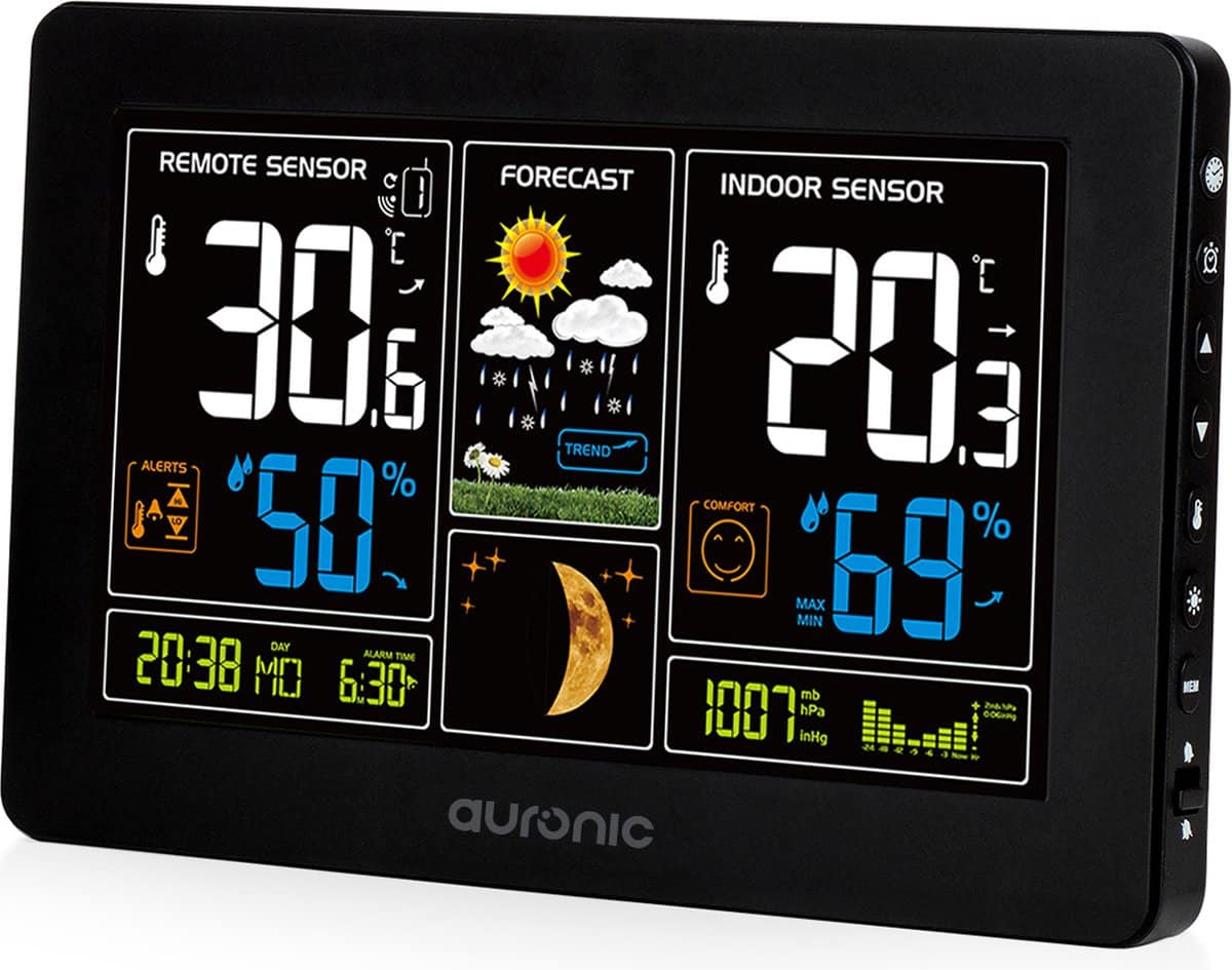 Auronic Weerstation Draadloos