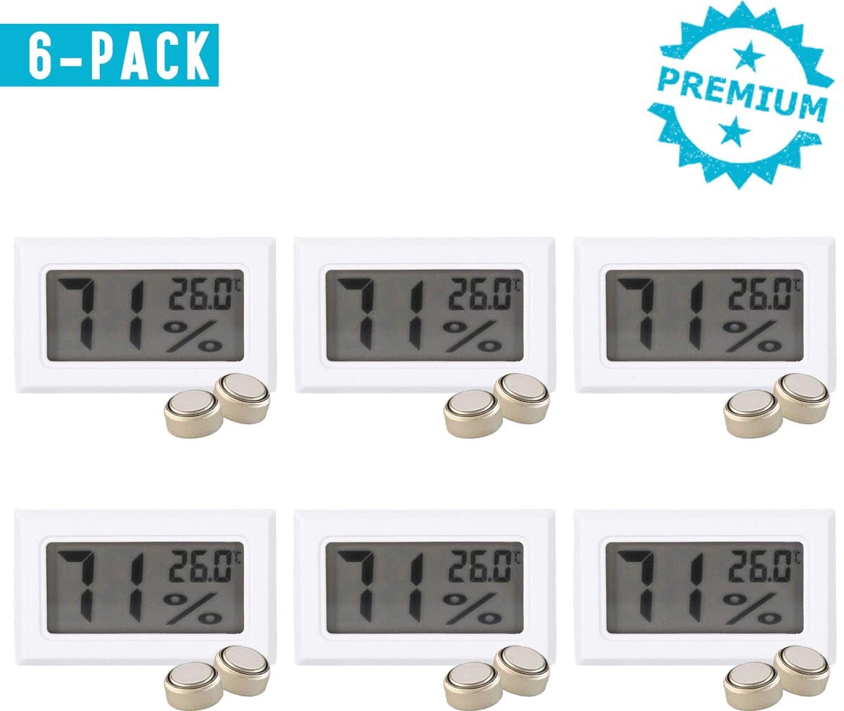 Qitch&Quisine Hygro Vochtmeter