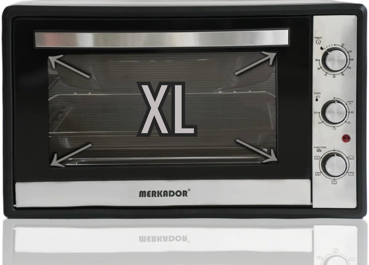 Merkador XXL Vrijstaande Oven