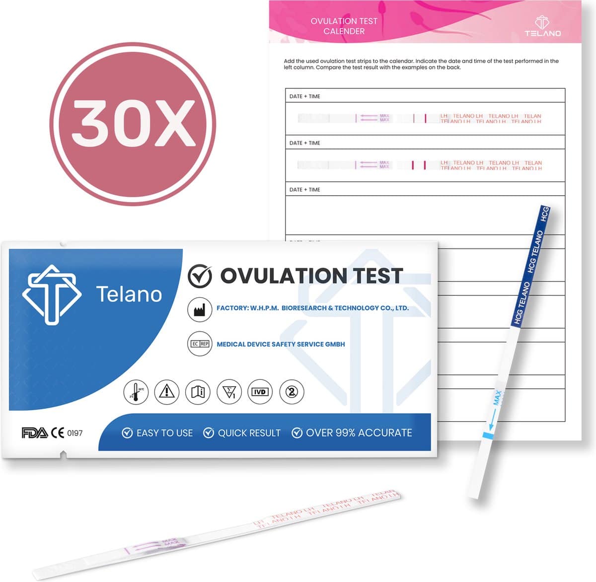 Telano Ovulatietest Gevoelig