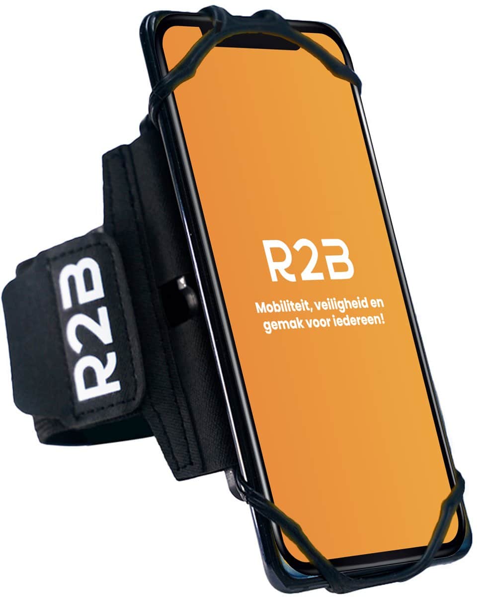 R2B Hardloop Telefoonhouder met 360 graden rotatie