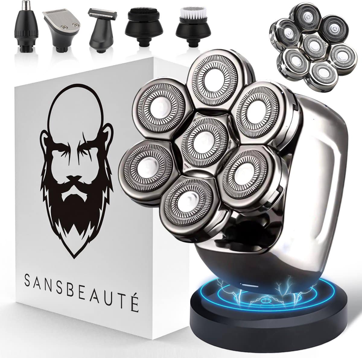 Sansbeauté Skull Edition Pro Scheerapparaat
