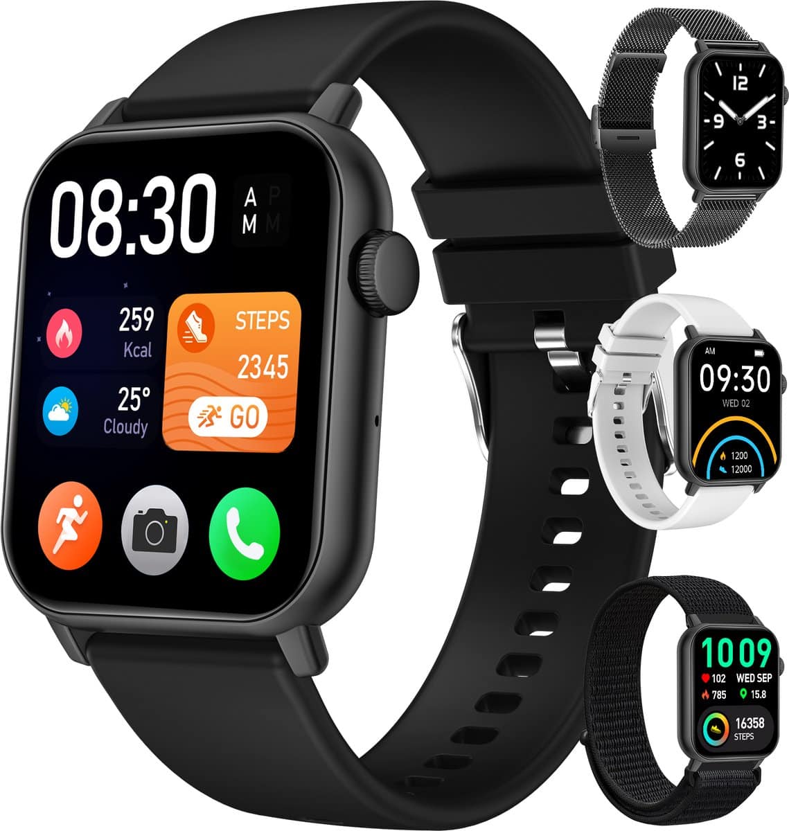 Siltcon Smartwatch Heren Pro
