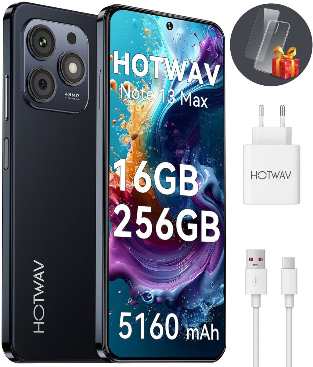 HOTWAV Note 13 Max senioren smartphone