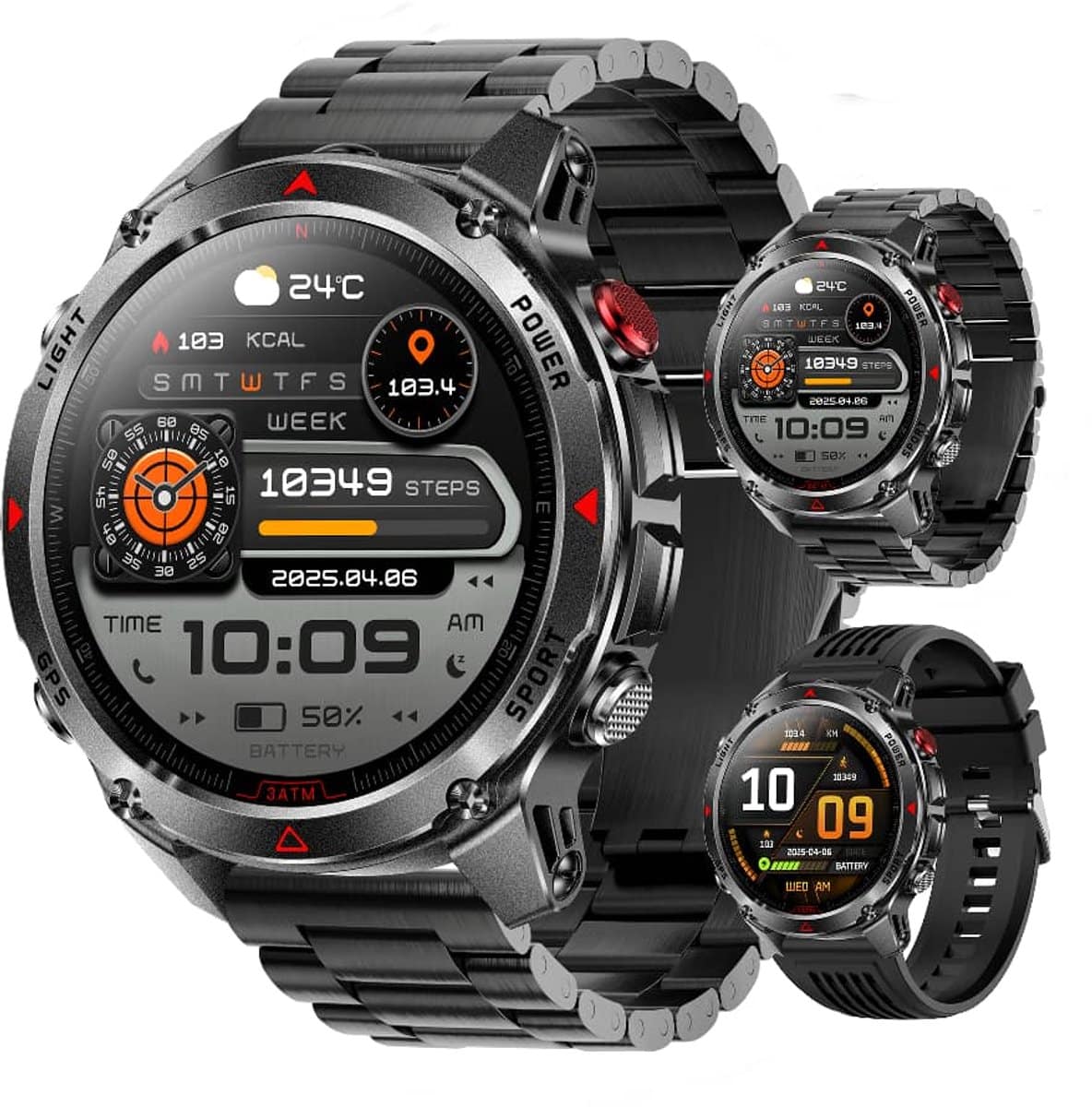 Golden Sound GPS Smartwatch Heren