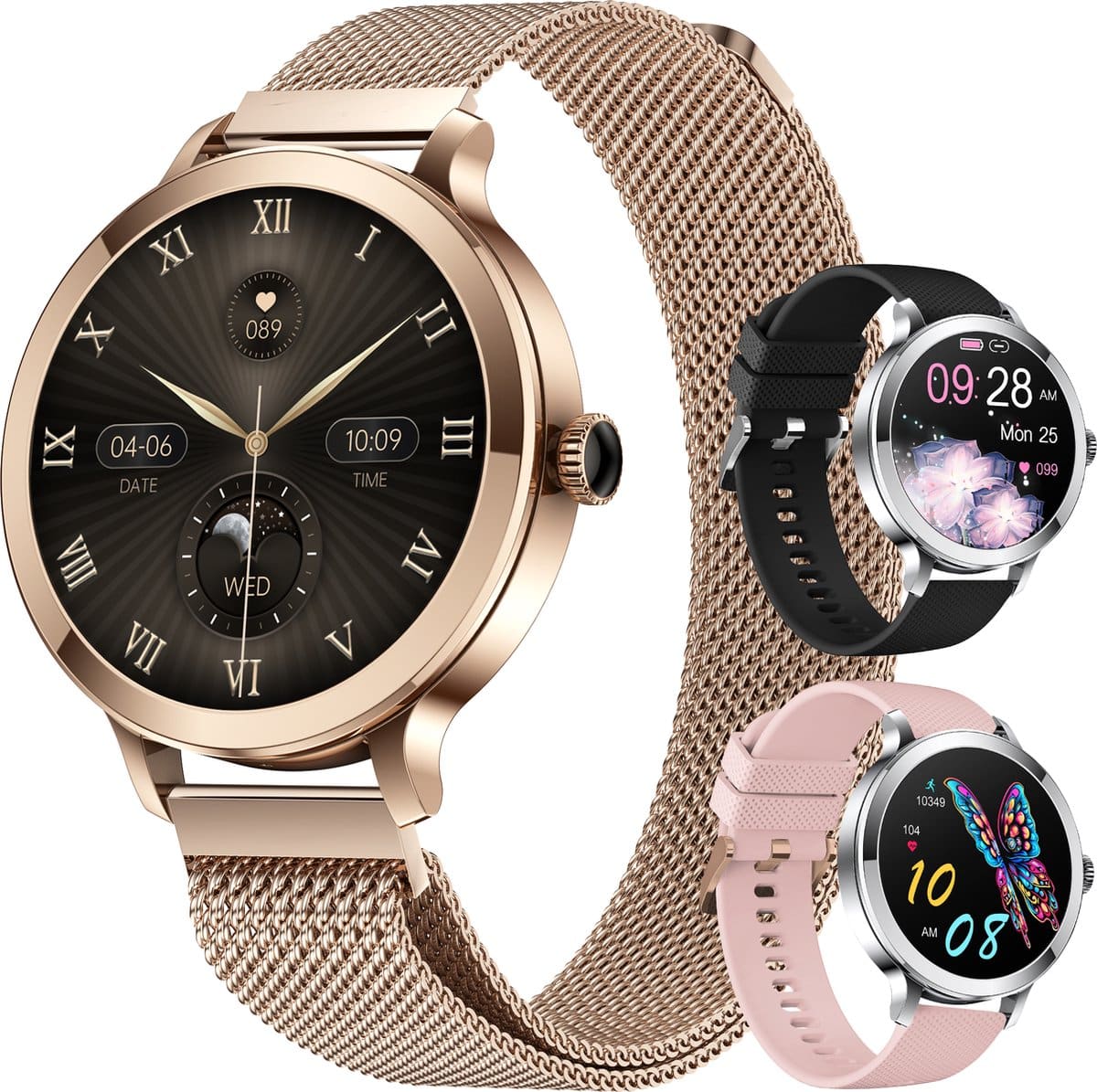 Golden Sound Smartwatch Dames