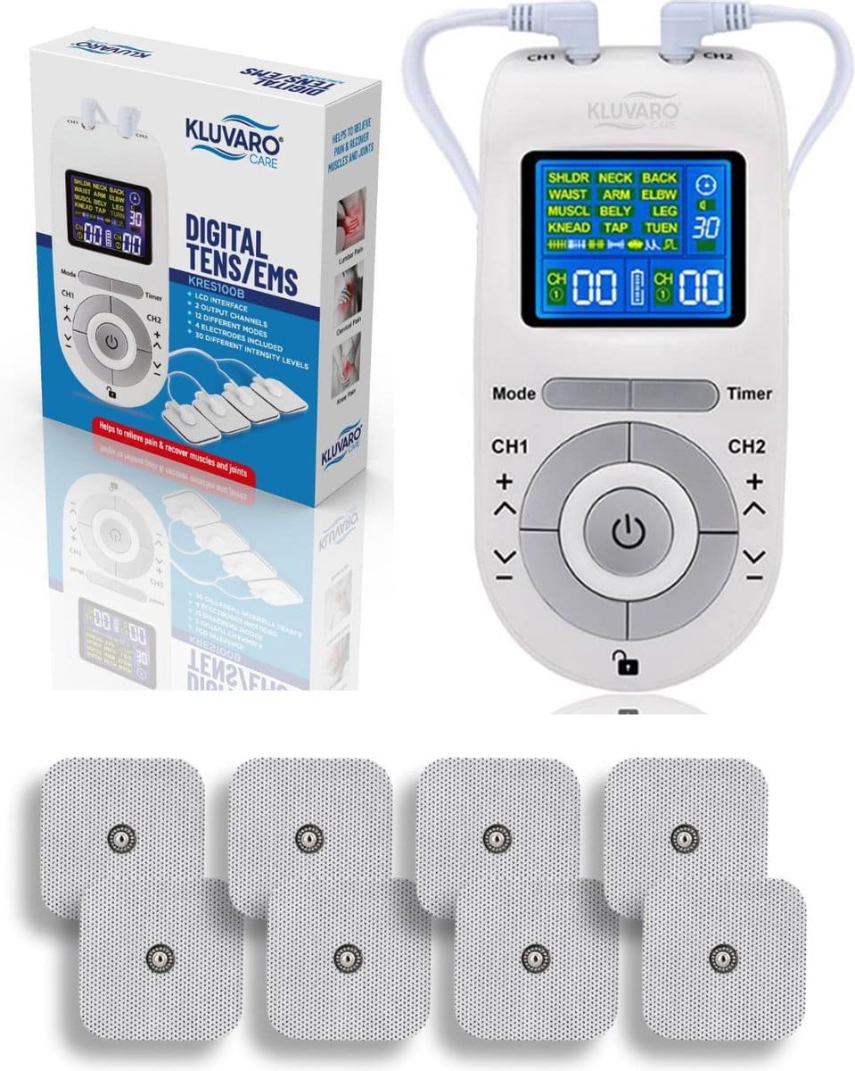 Kluvaro KRES100B TENS-apparaat