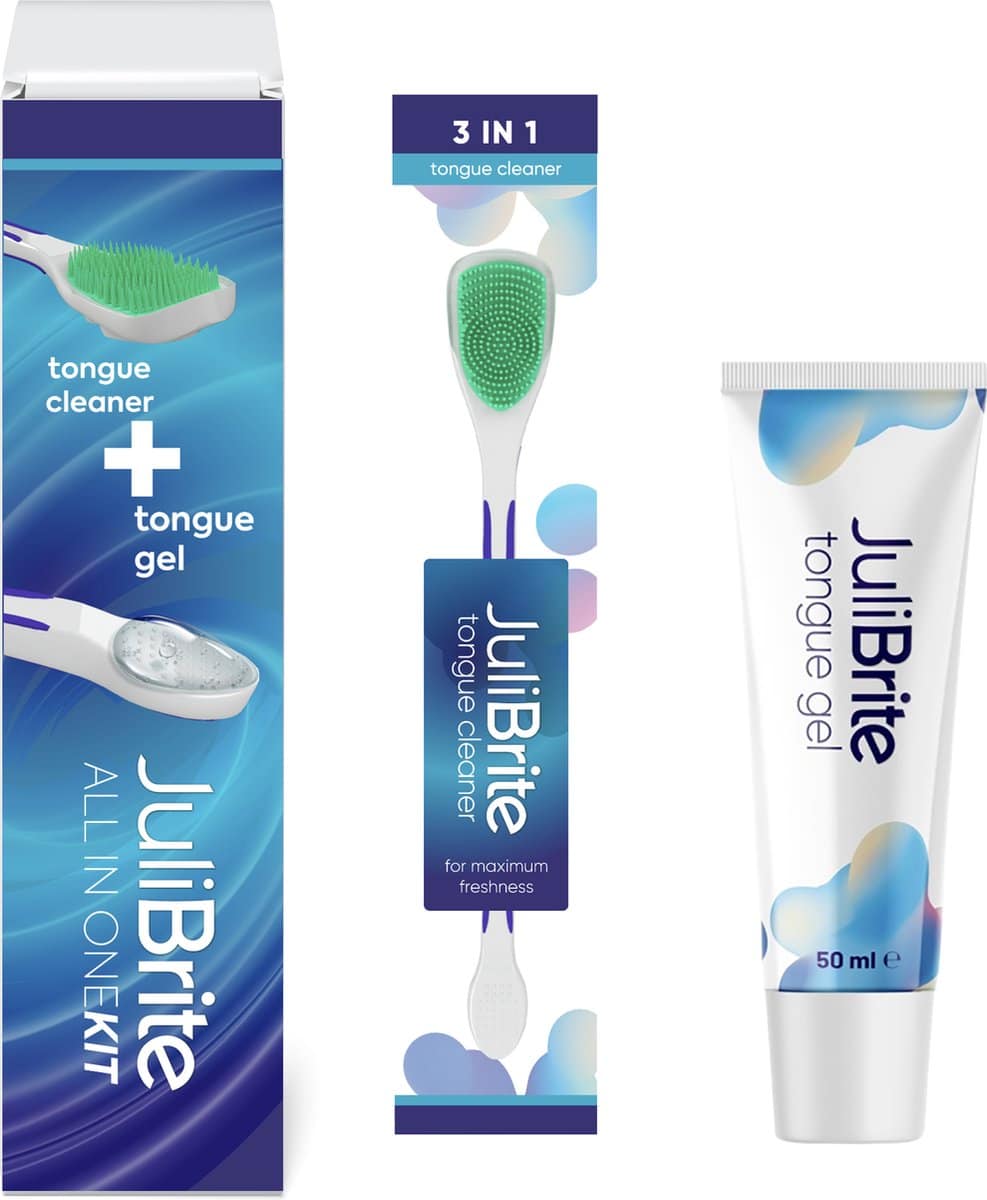 JuliBrite Tongreiniger en Tong Gel
