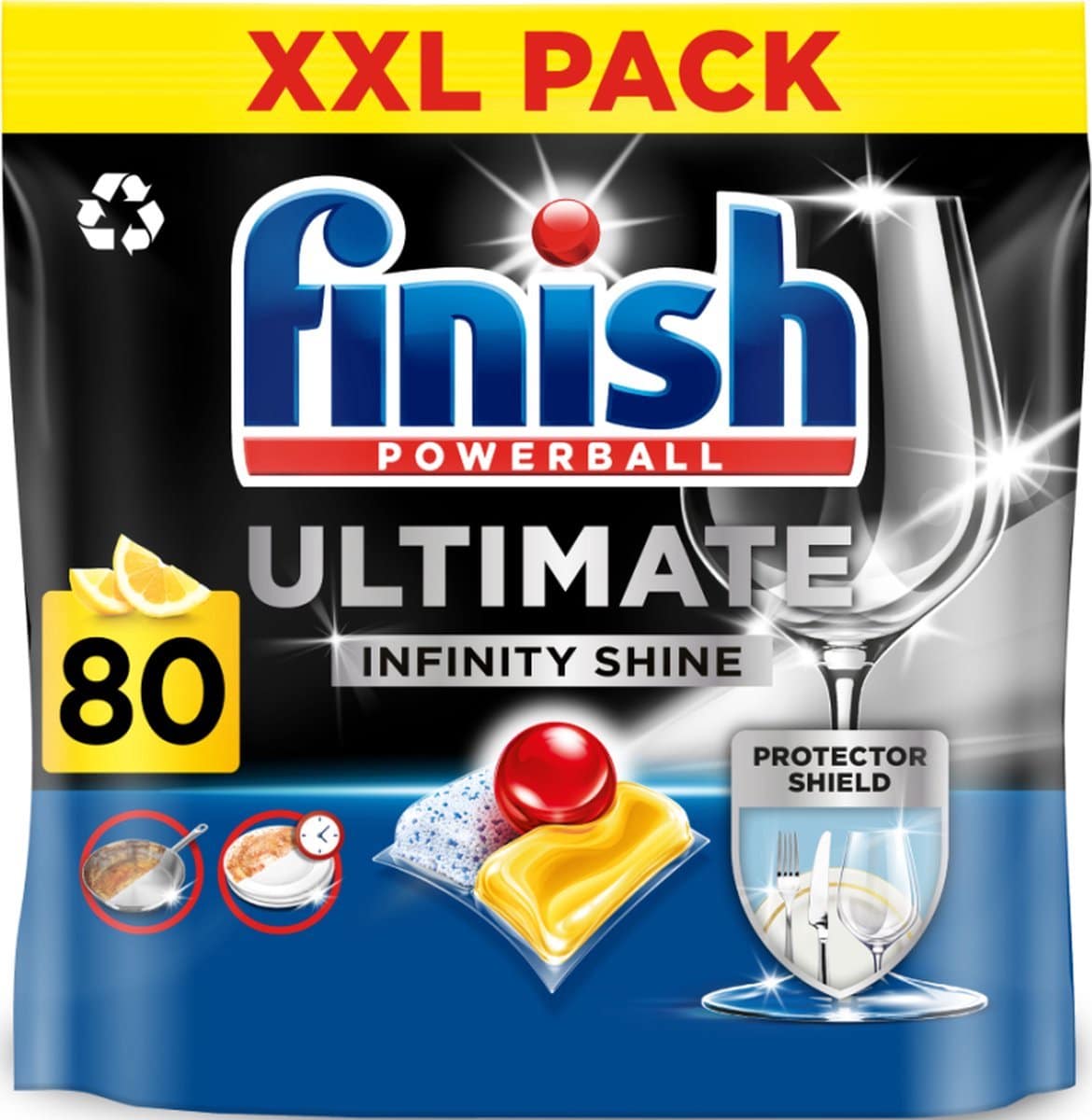 Finish Ultimate Infinity Shine Citroen vaatwastabletten