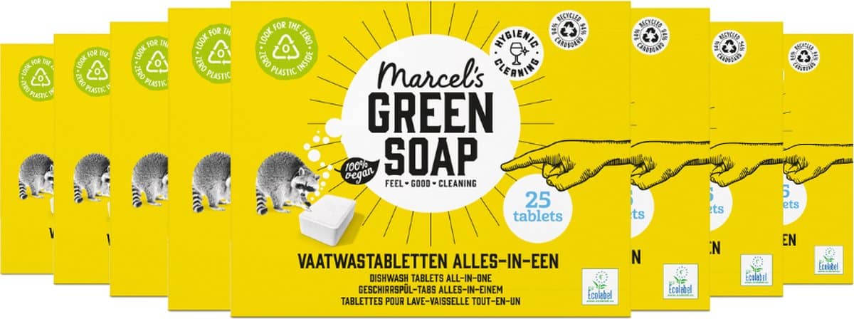 Marcel's Green Soap vaatwastabletten
